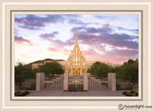 Load image into Gallery viewer, Phoenix Sunrise Glow Open Edition Canvas / 20 X 30 White Frame Art
