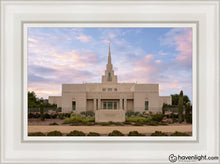 Load image into Gallery viewer, Phoenix Temple Spring Is Here Open Edition Canvas / 12 X 18 White Frame Art
