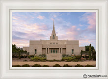 Load image into Gallery viewer, Phoenix Temple Spring Is Here Open Edition Canvas / 14 X 21 White Frame Art
