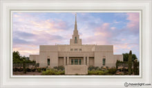 Load image into Gallery viewer, Phoenix Temple Spring Is Here Open Edition Canvas / 15 X 30 White Frame Art
