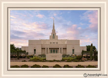 Load image into Gallery viewer, Phoenix Temple Spring Is Here Open Edition Canvas / 20 X 30 White Frame Art
