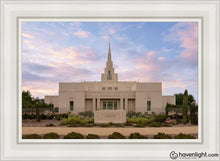 Load image into Gallery viewer, Phoenix Temple Spring Is Here Open Edition Canvas / 24 X 36 White Frame Art
