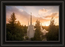 Load image into Gallery viewer, Portland High Glow Open Edition Canvas / 20 X 30 Black Frame Art
