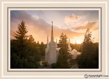 Load image into Gallery viewer, Portland High Glow Open Edition Canvas / 20 X 30 White Frame Art
