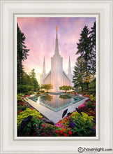 Load image into Gallery viewer, Portland Pastel Open Edition Canvas / 14 X 21 White Frame Art
