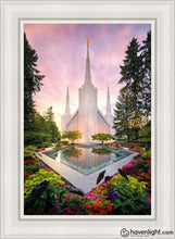 Load image into Gallery viewer, Portland Pastel Open Edition Canvas / 24 X 36 White Frame Art

