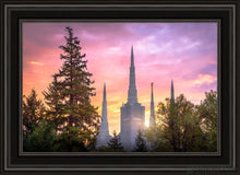 Load image into Gallery viewer, Portland Sunrise Open Edition Canvas / 20 X 30 Black Frame Art
