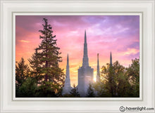 Load image into Gallery viewer, Portland Sunrise Open Edition Canvas / 24 X 36 White Frame Art
