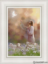 Load image into Gallery viewer, Prince Of Peace Open Edition Canvas / 12 X 18 White Frame Art
