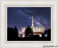 Load image into Gallery viewer, Provo Celestial Open Edition Canvas / 11 X 14 White Frame Art
