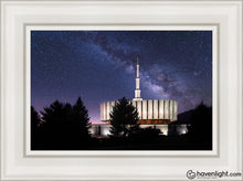 Load image into Gallery viewer, Provo Celestial Open Edition Canvas / 12 X 18 White Frame Art
