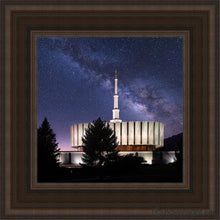 Load image into Gallery viewer, Provo Celestial Open Edition Canvas / 12 X Brown Frame Art
