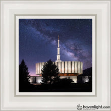 Load image into Gallery viewer, Provo Celestial Open Edition Canvas / 12 X White Frame Art
