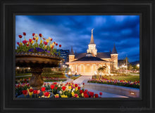 Load image into Gallery viewer, Provo City Center - April Showers Bring May Flowers Open Edition Canvas / 24 X 36 Black Frame Art
