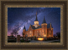 Load image into Gallery viewer, Provo City Center Celestial Open Edition Canvas / 36 X 24 Frame M 33 3/4 45 Art
