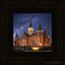 Load image into Gallery viewer, Provo City Center Celestial Open Edition Canvas / 6 X Frame B 9 3/4 Art
