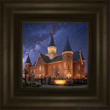 Load image into Gallery viewer, Provo City Center Celestial Open Edition Canvas / 6 X Frame C 9 3/4 Art
