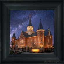 Load image into Gallery viewer, Provo City Center Celestial Open Edition Canvas / 6 X Frame D 8 3/8 Art

