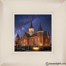 Load image into Gallery viewer, Provo City Center Celestial Open Edition Canvas / 6 X Frame L 10 1/4 Art
