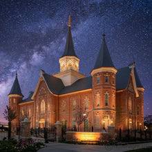 Load image into Gallery viewer, Provo City Center Celestial Open Edition Canvas / 6 X Rolled Art
