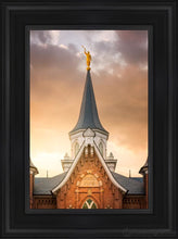 Load image into Gallery viewer, Provo City Center Landmark Of Christ Open Edition Canvas / 12 X 18 Black Frame Art
