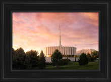 Load image into Gallery viewer, Provo I Stand All Amazed Open Edition Canvas / 14 X 21 Black Frame Art
