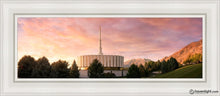 Load image into Gallery viewer, Provo I Stand All Amazed Open Edition Canvas / 8 X 24 White Frame Art
