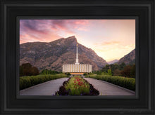 Load image into Gallery viewer, Provo Pathway To Heaven Open Edition Canvas / 12 X 18 Black Frame Art
