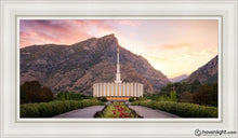 Load image into Gallery viewer, Provo Pathway To Heaven Open Edition Canvas / 15 X 30 White Frame Art
