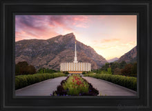 Load image into Gallery viewer, Provo Pathway To Heaven Open Edition Canvas / 24 X 36 Black Frame Art

