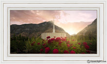 Load image into Gallery viewer, Provo Second Coming Open Edition Canvas / 36 X 18 Frame D 26 1/4 44 Art

