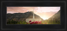 Load image into Gallery viewer, Provo Second Coming Open Edition Canvas / 6 X 18 Black Frame Art
