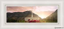 Load image into Gallery viewer, Provo Second Coming Open Edition Canvas / 6 X 18 White Frame Art
