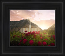 Load image into Gallery viewer, Provo Second Coming Open Edition Canvas / 8 X 10 Black Frame Art
