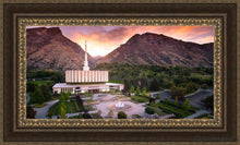 Load image into Gallery viewer, Provo Sunrise Aerial Open Edition Canvas / 36 X 18 Frame M 27 3/4 45 Art
