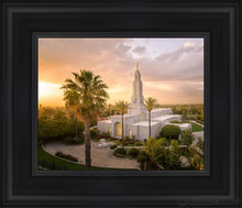 Load image into Gallery viewer, Redlands Golden From On High Open Edition Canvas / 8 X 10 Black Frame Art
