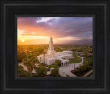 Load image into Gallery viewer, Redlands Highlands Open Edition Canvas / 8 X 10 Black Frame Art
