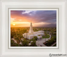Load image into Gallery viewer, Redlands Highlands Open Edition Canvas / 8 X 10 White Frame Art

