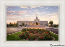 Load image into Gallery viewer, Reno Flowers Open Edition Canvas / 24 X 36 White Frame Art
