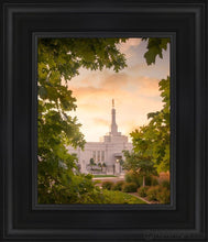 Load image into Gallery viewer, Reno Gardens Open Edition Canvas / 8 X 10 Black Frame Art
