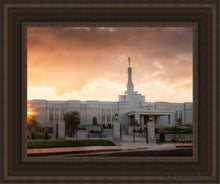Load image into Gallery viewer, Reno Sunrise Open Edition Canvas / 11 X 14 Brown Frame Art
