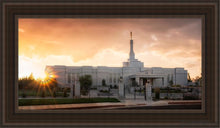 Load image into Gallery viewer, Reno Sunrise Open Edition Canvas / 15 X 30 Brown Frame Art
