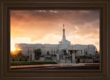 Load image into Gallery viewer, Reno Sunrise Open Edition Canvas / 20 X 30 Brown Frame Art
