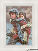 Load image into Gallery viewer, Rescue Open Edition Canvas / 12 X 18 White Frame Art
