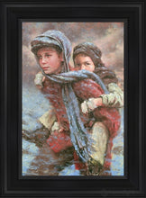 Load image into Gallery viewer, Rescue Open Edition Canvas / 14 X 21 Black Frame Art
