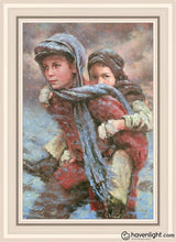 Load image into Gallery viewer, Rescue Open Edition Canvas / 20 X 30 White Frame Art

