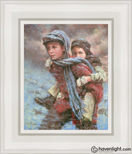 Load image into Gallery viewer, Rescue Open Edition Canvas / 8 X 10 White Frame Art
