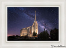 Load image into Gallery viewer, Rexburg Celestial Open Edition Canvas / 14 X 21 White Frame Art
