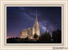 Load image into Gallery viewer, Rexburg Celestial Open Edition Canvas / 20 X 30 White Frame Art
