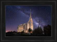Load image into Gallery viewer, Rexburg Celestial Open Edition Canvas / 24 X 36 Black Frame Art
